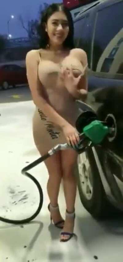Gas Station Pussy Flash