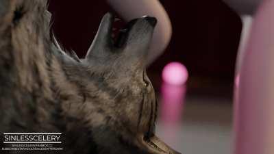 D’va enjoying getting DPd (sinlesscelery)