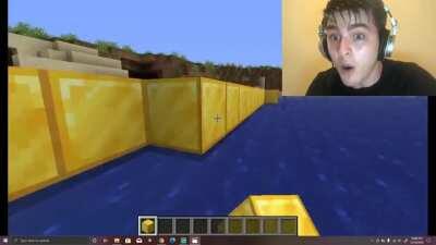 Dreams Mathematician preparing Dream for his response video (not very good at editing so its the best I can do. P.S. I'm a fan of Dream and just joking around)