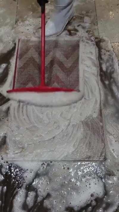 Cleaning Horrible Dirt From The Carpet