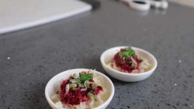 Dwarf Rabbits Eating 