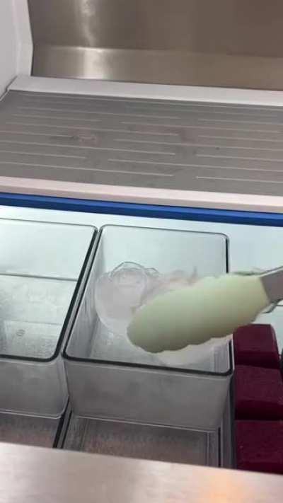 stocking up ice can be satisfying too...