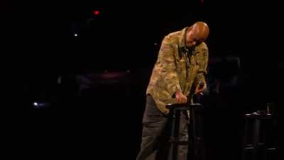 Chappelle tells his Washington DC audience: 