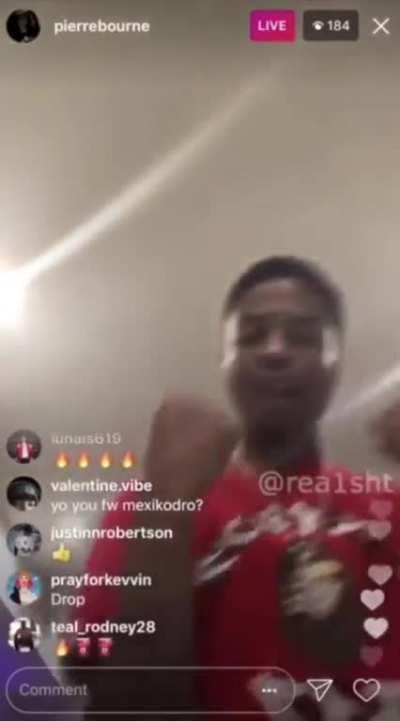 pierre’s version of let it go is... *chefs kiss