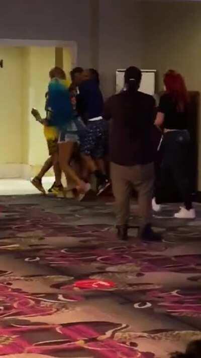 Fight at the Flamingo in Las Vegas