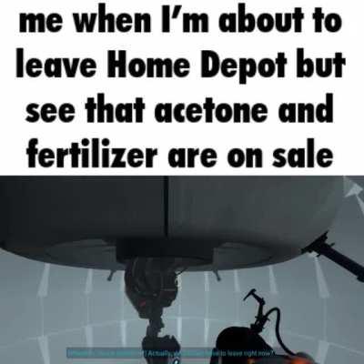 being a little nefarious