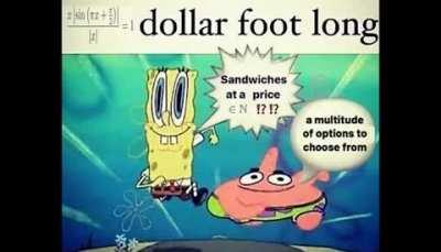 The 5 dollar foot long evolution