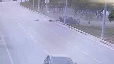 Miraculously two people survived