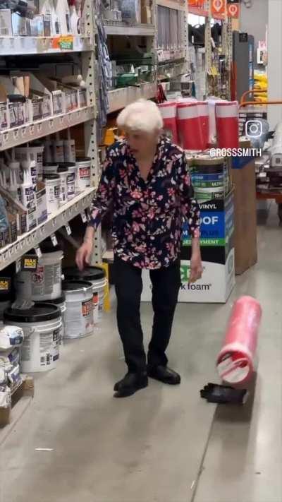 Grandma still got it