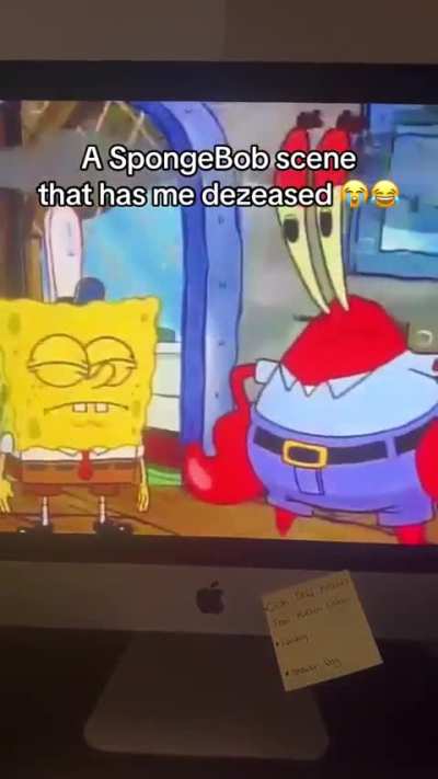 Hey SpongeBob scene that had me pein 😂