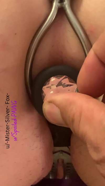 I always sleep tight when Master plugs his cum in!