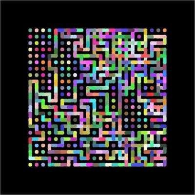 Variations on moving dots (p5.js)