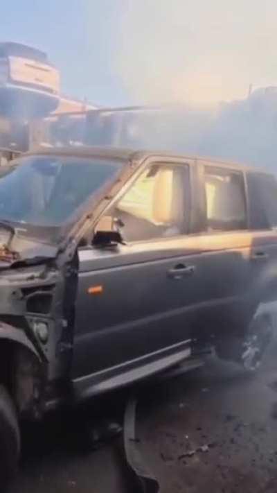 Maybe unplug the airbag next time