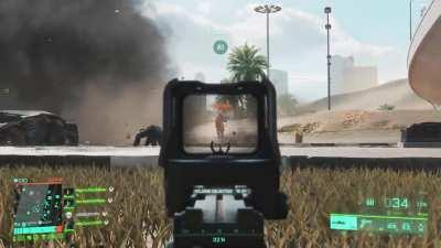 The hit reg in this game is just entirely non-existent