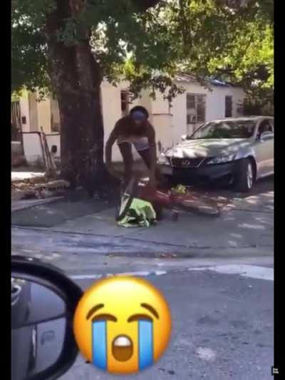 Girl attacked with bike