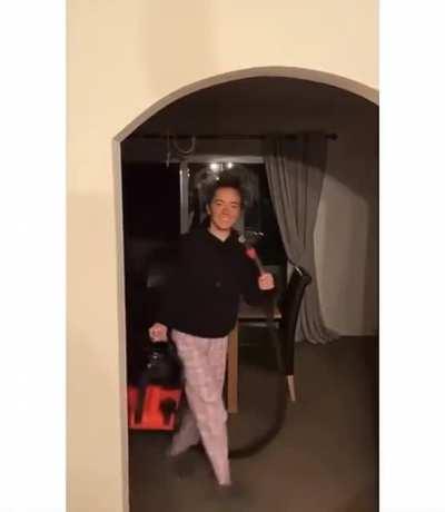 Cleaning 101 - Letting your wife clean your mess.