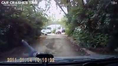 Guy took too much and thinks he is a martial artist