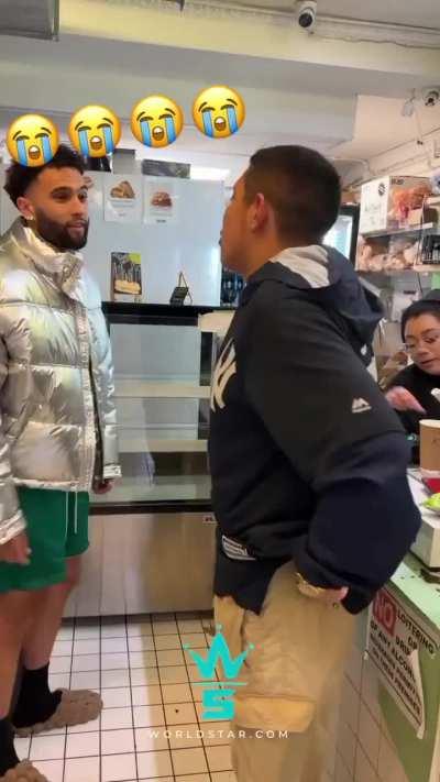 Guy gets the shit slapped out of him