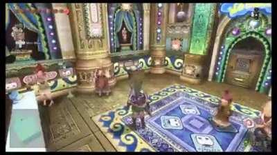 [TP] What is the lyrics in the Malo Mart shop music? I think its singing the Klondike Bar catchphrase.