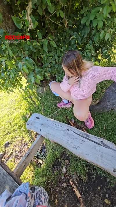 I can go very far with my jet, a strong vagina.