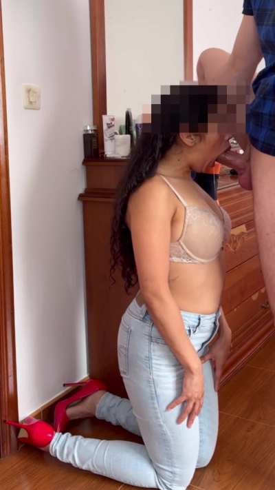 I love those thrusts in my mouth