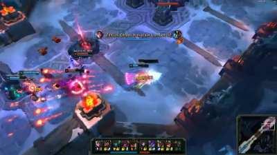 The best play of my bronze aram career so far :3