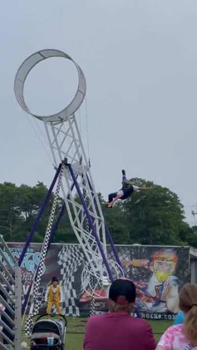 HMFT after trying to do Cirque du Soleil at the Fairground Carny