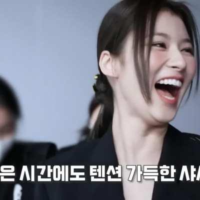 230324 - Sana on and off camera