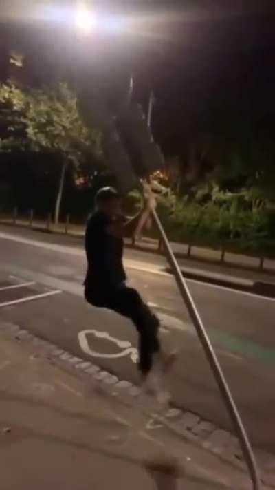 the sign fights to the end