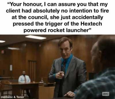 [s1 spoilers] Good luck arguing that in court