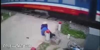 please just look both ways