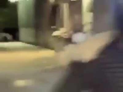 Throwing fireworks at a sleeping homeless man, and it explodes on him. (At what point was that ever a good idea?)