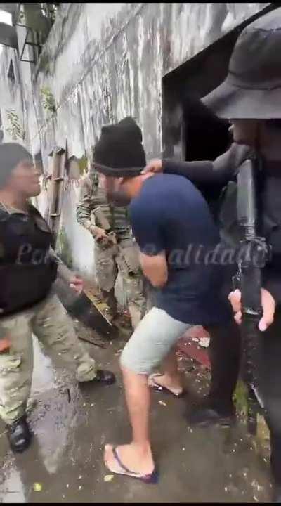 Wife beater faces justice from female soldier