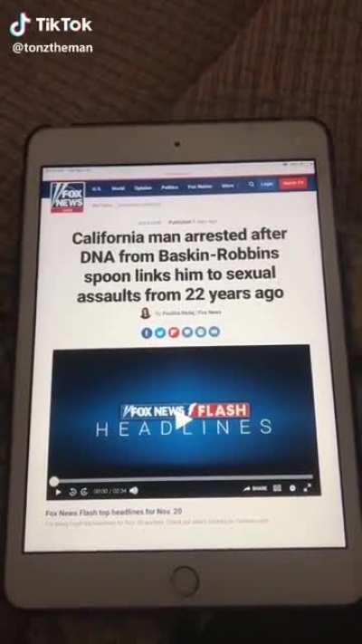 Cant hide anything from Baskin Robins