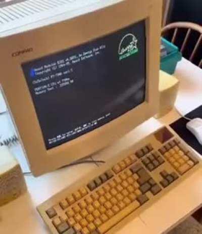 The nostalgic sound from starting your PC in the 90s