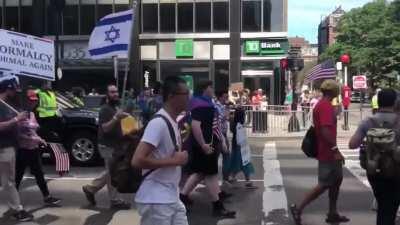 The Straight Pride parade looks about as fun as you’d imagine. (Credit to Kelly Sullivan @ksullivannews on twitter)