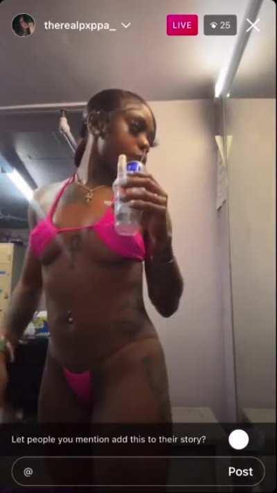 I got a little bit of the live