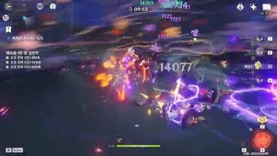 12-1 in 14 secs with Raiden Shogun