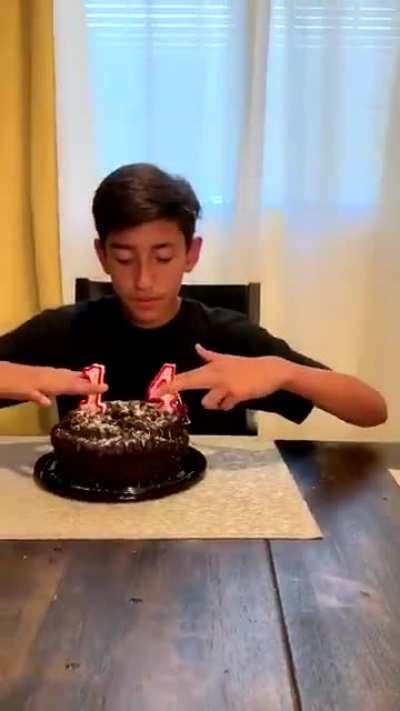 to celebrate Birthday.