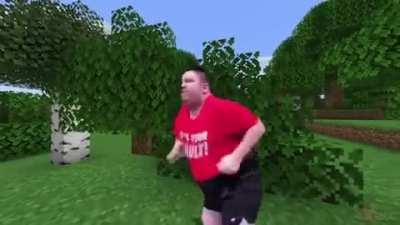 Nikocado in Minecraft Town 🤯