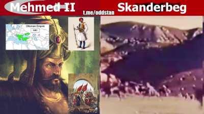 Average mehmed fan🤮 vs average skanderbeg enjoyer😎
