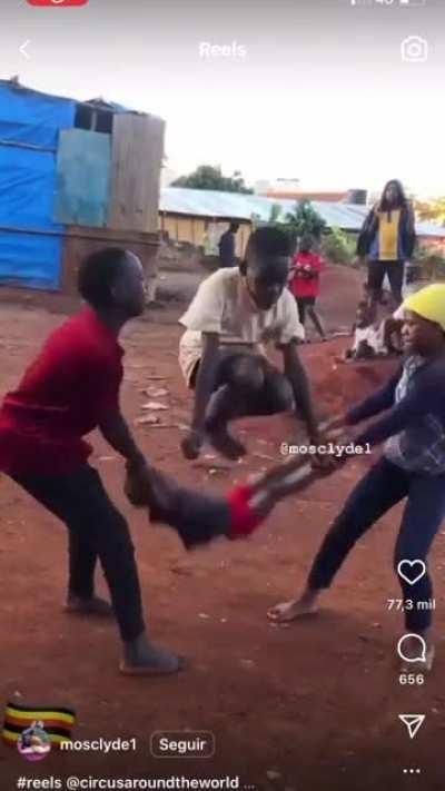 Lil Keed n em after catching Bruce lacking in the hallway