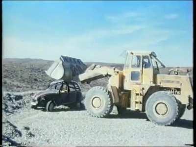 Don't read the newspaper while driving.