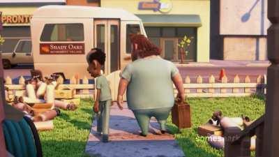 Pixar's UP but with an abrupt ending