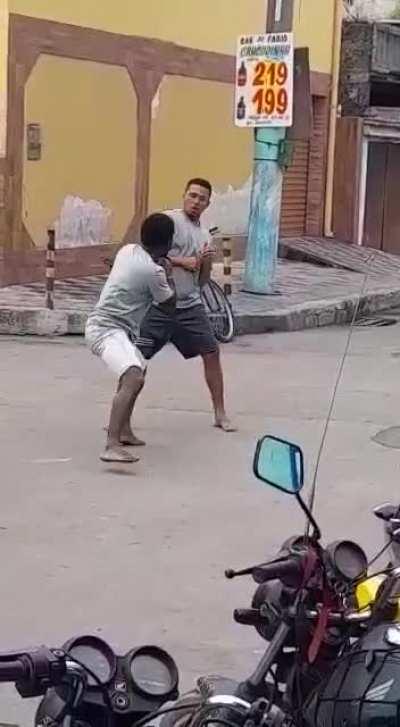 When slapboxing gets too serious