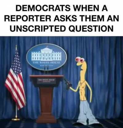 I’d rather see him answering questions