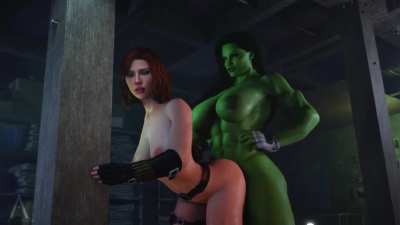 She-Hulk out (amazonium)