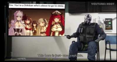 Average Azur Lane meme