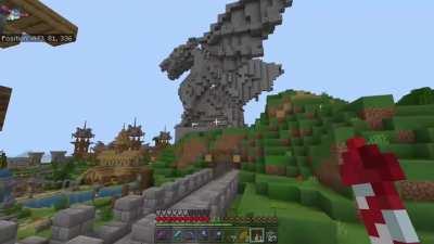 Finally finished the wall for my survival city!