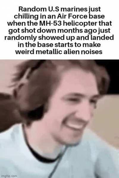 Wouldn't it be funny if it turn into a giant robot and fuckin obliterate everything?